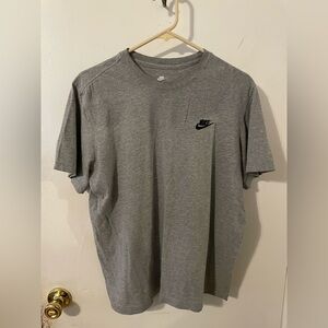 Nike Men's Short Sleeve Gray Tee